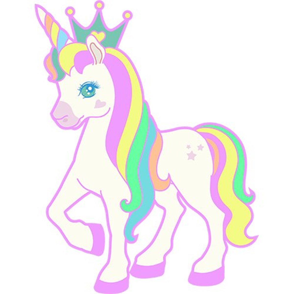 Unicorn Boynuzlu Ayaklı Pano