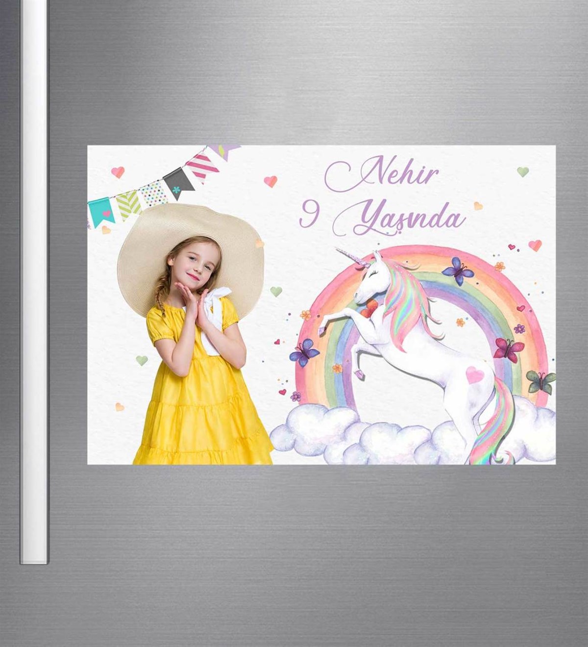 Unicorn Kişiye Özel Magnet 18 Adet