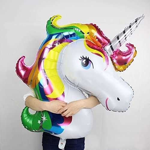 Unicorn Renkli Folyo Balon