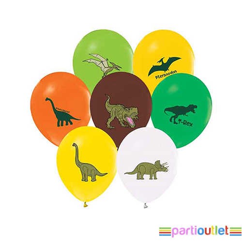 Vahşi Jurassic Lateks Balon  Adet