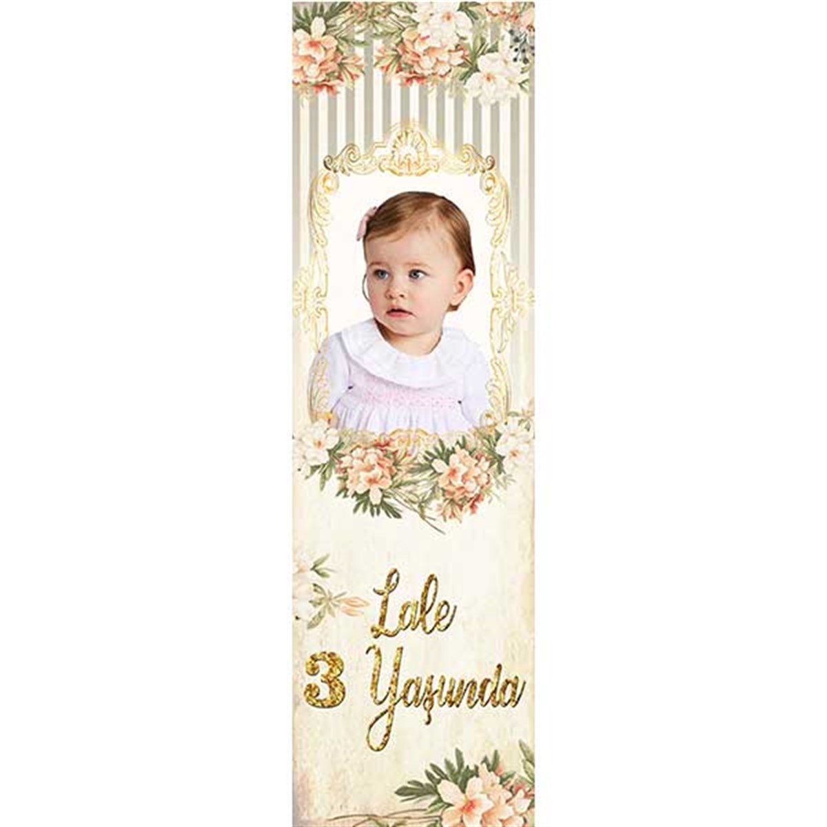 Vintage Kişiye Özel Kitap Ayracı 10 Adet