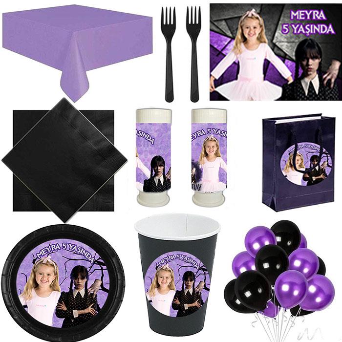 Wednesday Özel Parti Seti 8 Kişilik