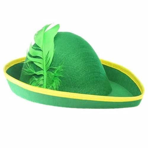 Yeşil Robin Hood Şapkası