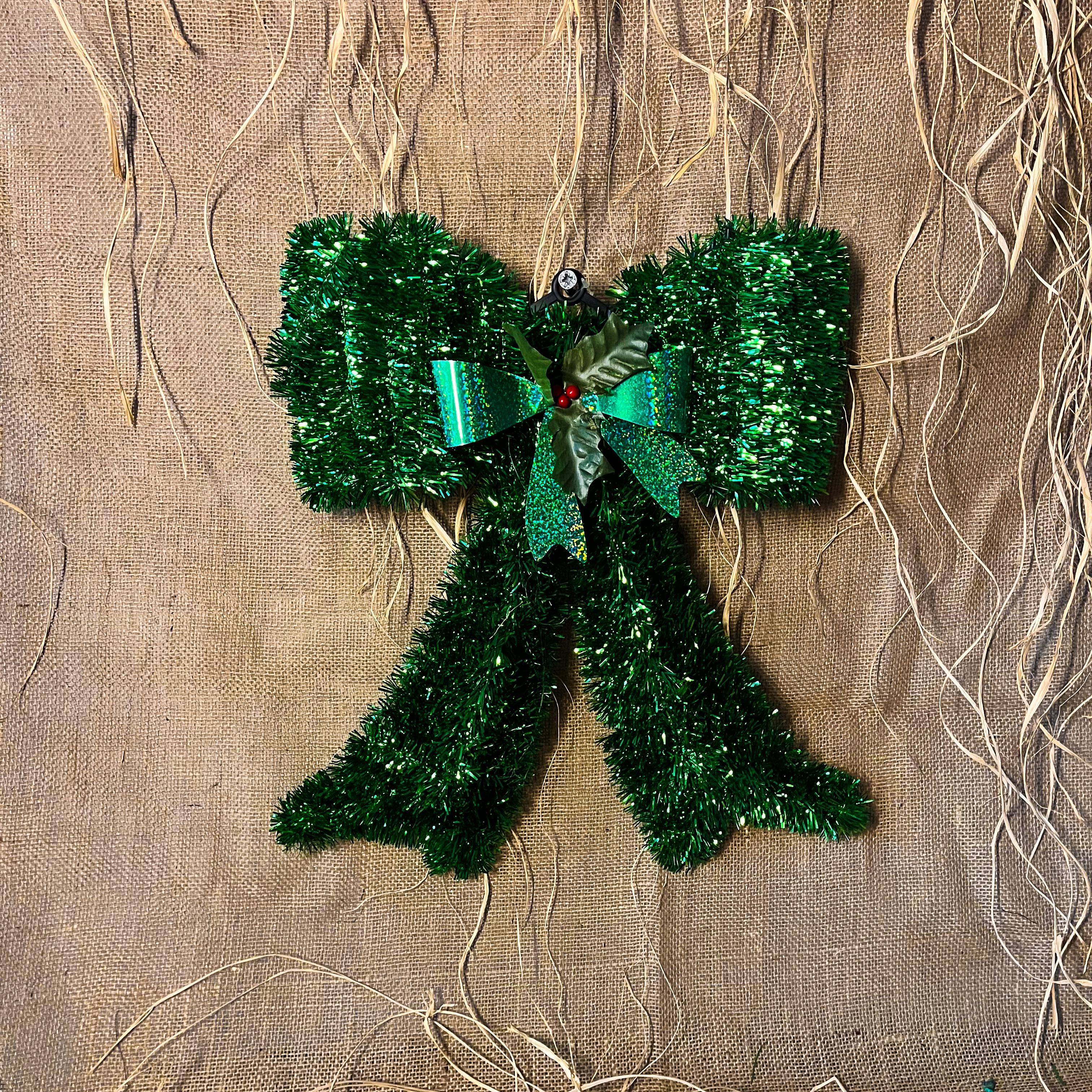 Yılbaşı Yeşil Fiyonk Asma Süs