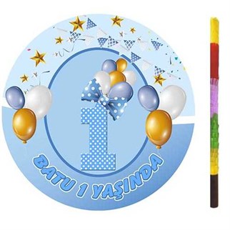1 Yaş Kişiye Özel Pinyata + Soapsı