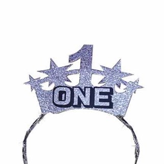 1 Yaş One Yazılı Taç