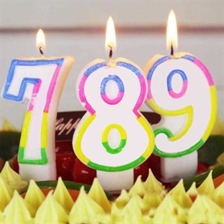 9 Rakam Renkli Pasta Mumu