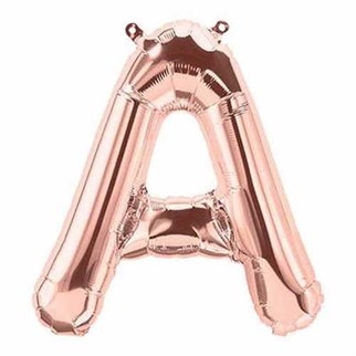 A Harf Folyo Balon Gold Rose 76 Cm