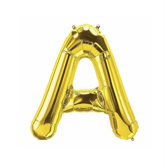 A Harf Folyo Gold Renk Balon 35 Cm