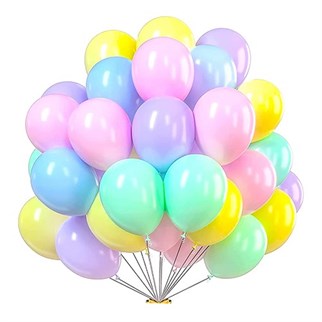Adrese Teslim Soft Renkli Uçan Balon 30 Adet