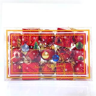 Ağaç Süsü Kırmızı Set Küçük 