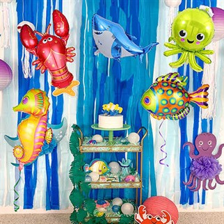 Ahtapot Folyo Balon 90 x 65 Cm