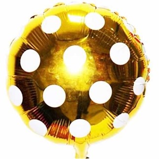 Altın Puanlı Folyo Balon