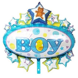 Baby Boy Folyo Balon