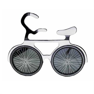 Beyaz Renkli Bisiklet Parti Gözlük