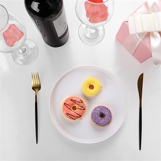 Beyaz Renkli Saten Masa Örtüsü