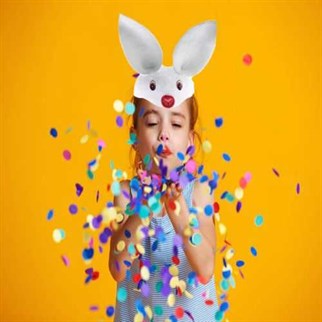 Beyaz Tavşan Şapkası Keçe