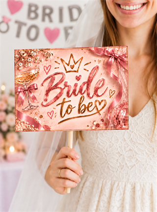 Bride Rose Konuşma Balonu 6 Adet