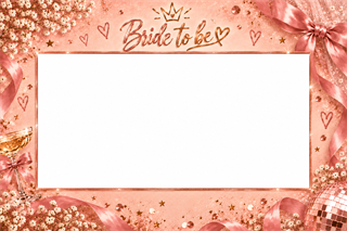 Bride Rose Selfie Çerçevesi
