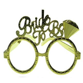 Altın Renkli Bride To Be Gözlük