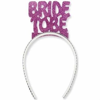 Bride To Be Mor Renkli Taç