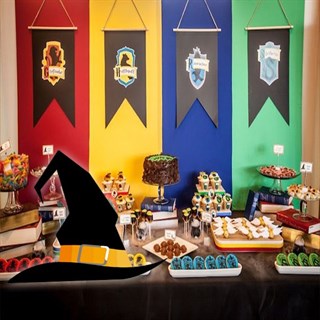 Cadı Şapka Masa Üstü Ayaklı Pano