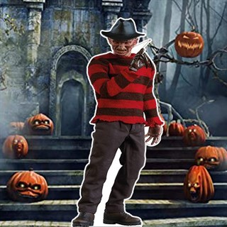 Cadılar Bayramı Freddy Krueger Ayaklı Pano Büyük