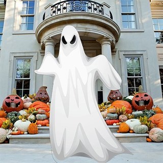 Cadılar Bayramı Hayalet Ayaklı Pano Büyük