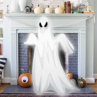 Cadılar Bayramı Hayalet Ayaklı Pano Küçük