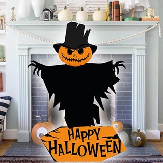 Cadılar Bayramı Korkuluk Masa Üstü Ayaklı Pano