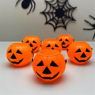 Cadılar Bayramı Mini Kova 6 Adet