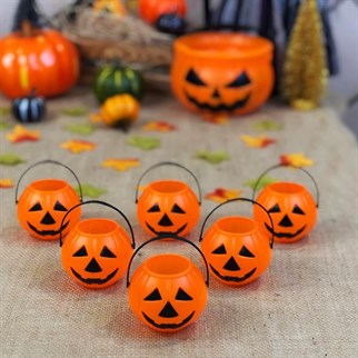 Cadılar Bayramı Mini Kova 6 Adet