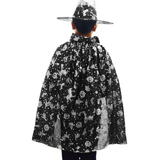 Cadılar Bayramı Günüş Renkli Pelerin 120 cm