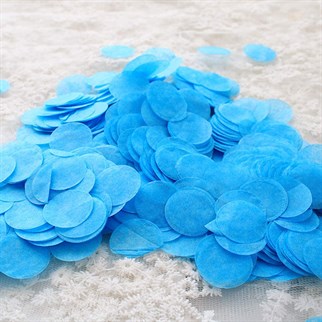 Cinsiyet Belirleme Partisi Konfeti Mavi