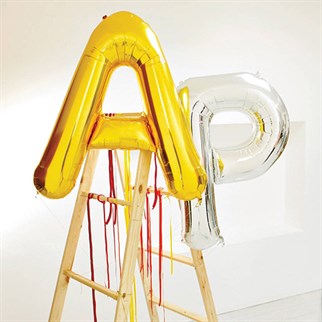 D Harf Folyo Balon Gold 100 cm