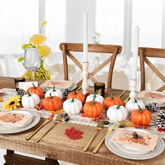 Dekoratif Balkabağı 6 Adet