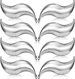 Deniz Kızı Gümüş Renkli Kuyruk Folyo Balon