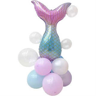 Deniz Kızı Kuyruğu Folyo Balon