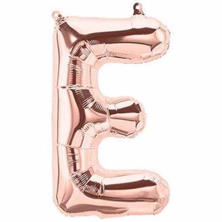 E Harf Folyo Balon Gold Rose 76 Cm