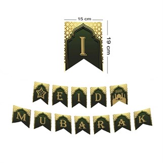 Eid Mubarek Ramazan Harf Afş