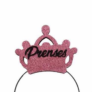 Eva Prenses Yazılı Taç