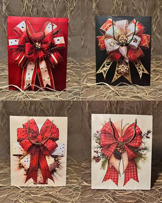 Fiyonk Karton Çanta 12 Adet