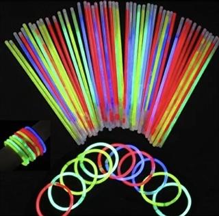 Glow Çubuk Bileklik 100 Adet