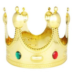 Altın Renkli Kral Taç