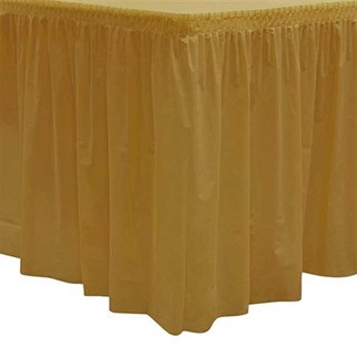 Gold Masa Eteği Plastik 