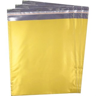 Gold Yapışkanlı Hediye Paketi 12*17 50 Adet