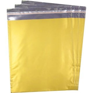 Gold Yapışkanlı Hediye Paketi 17x25 50 Adet