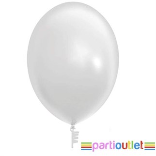 Gri Renkli Pastel Balon 100 Adet