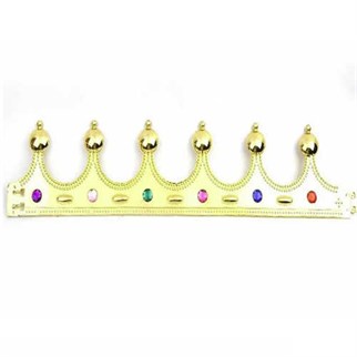 Gümüş Renkli Kral Tacı
