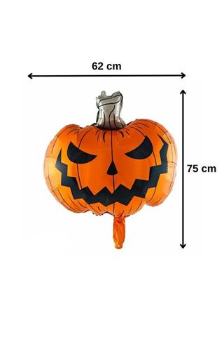 Halloween Balkabağı Folyo Balon